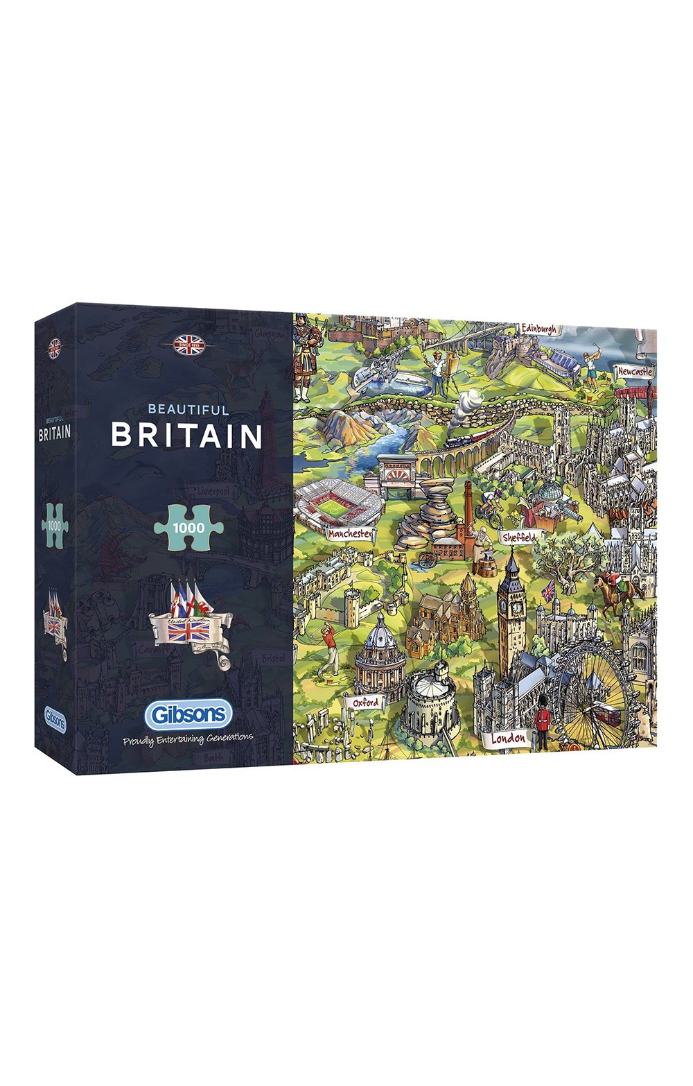 Great British Jigsaws – Achtsames Puzzle Tribal 1000 Teile, Nachhaltig In UK Gefertigt, Entspannendes Kunstwerk Great British Jigsaws – Achtsames Puzzle Tribal 1000 Teile, Nachhaltig In UK Gefertigt, Entspannendes Kunstwerk