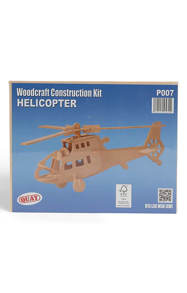 Large Woodcraft Construction Kit