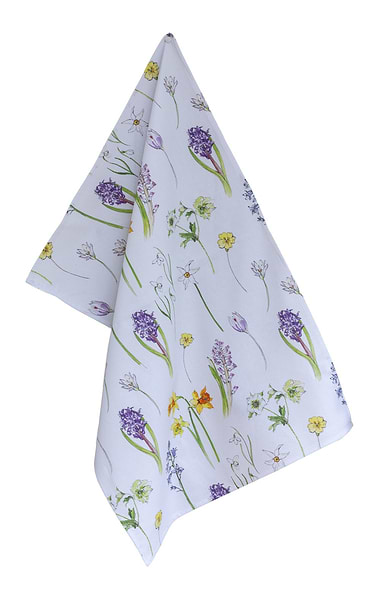 Illustrated Tea Towel