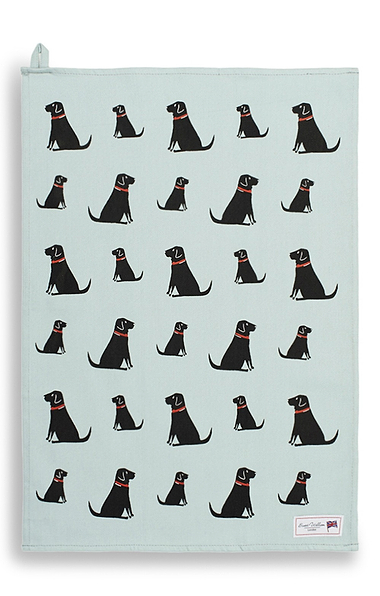 Organic Cotton Dog Tea Towel