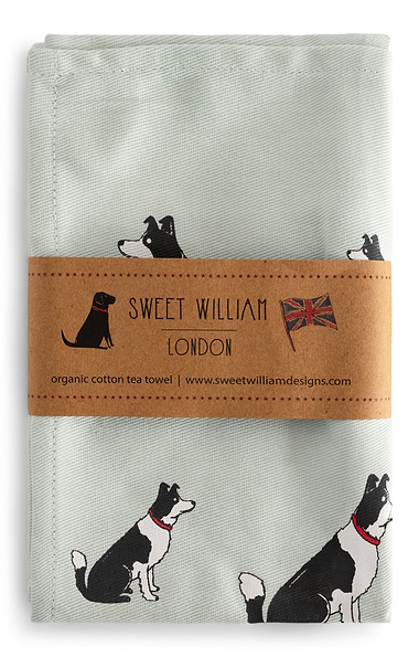Organic Cotton Dog Tea Towel