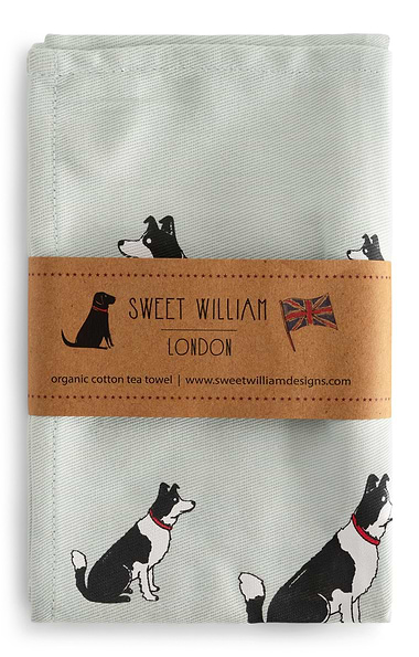 Organic Cotton Dog Tea Towel