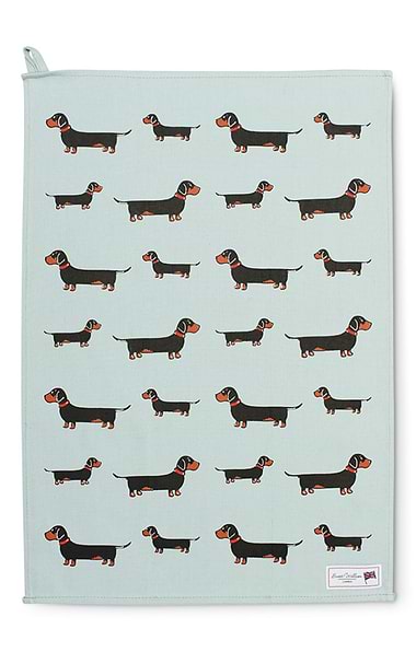 Organic Cotton Dog Tea Towel