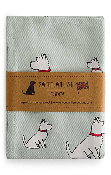 Organic Cotton Dog Tea Towel