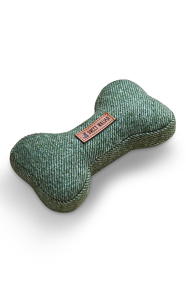 Tweed Dog Bone Toy