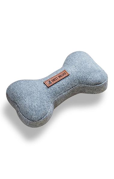 Tweed Dog Bone Toy