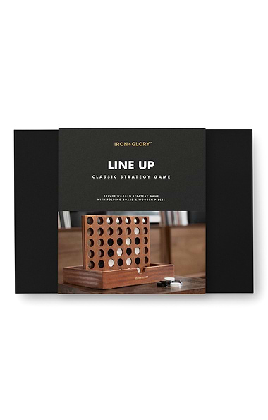 Wooden Line Up Game