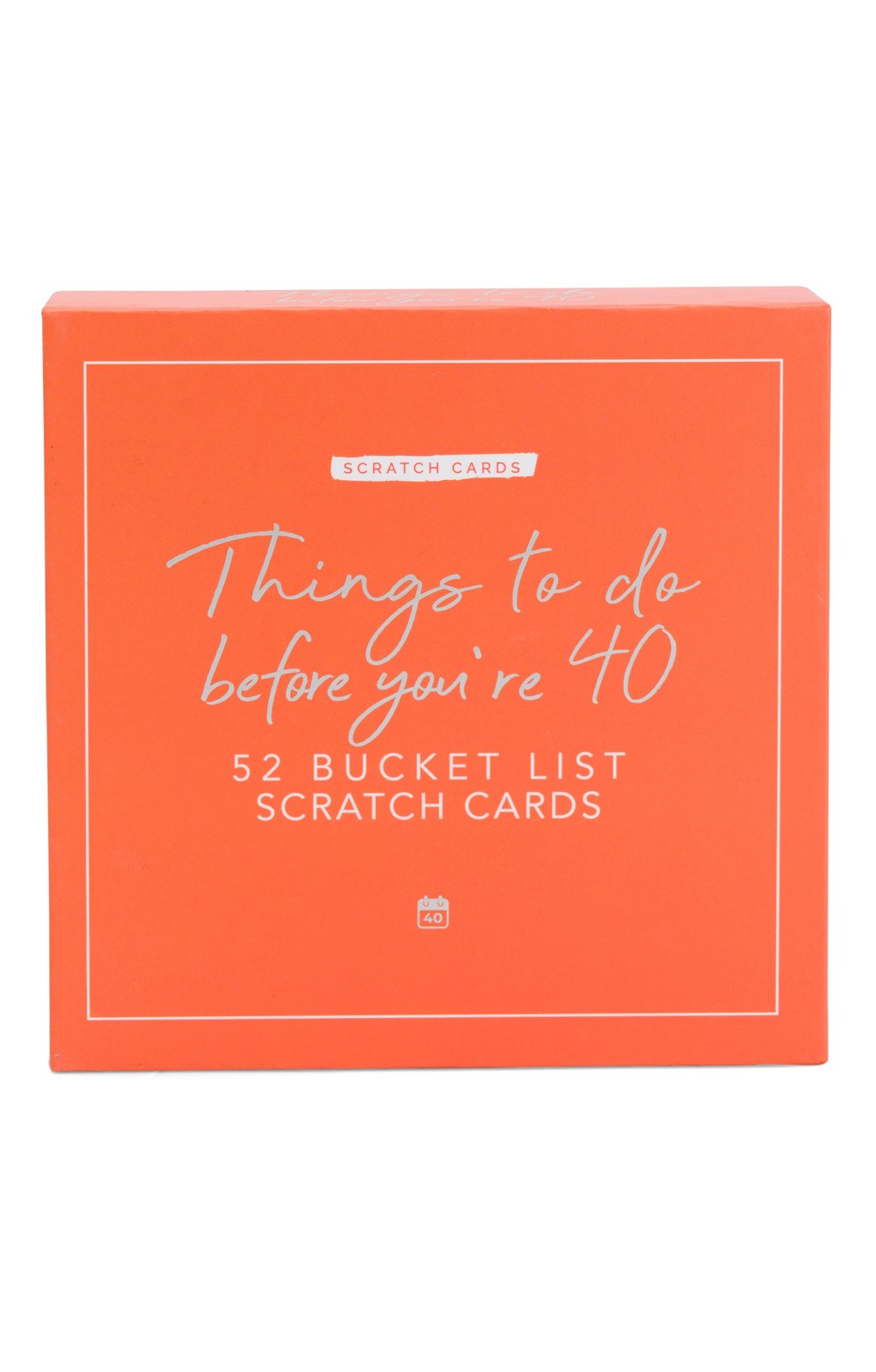 Bucket List Scratch Cards