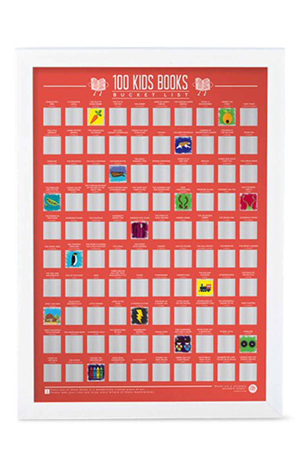Bucket List Scratch Poster