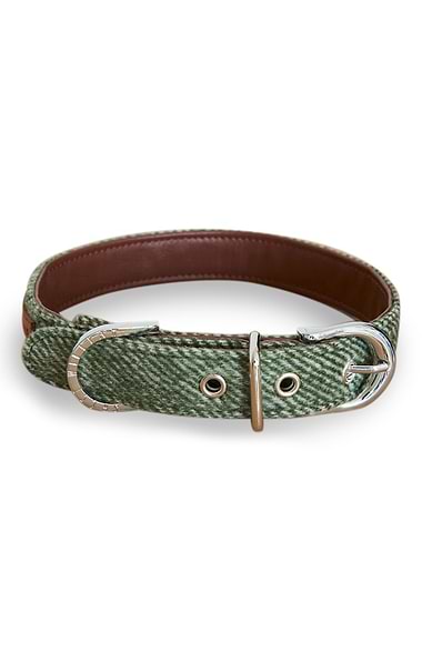 Tweed Dog Collar