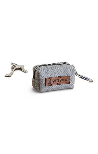 Tweed Dog Poo Bag Holder