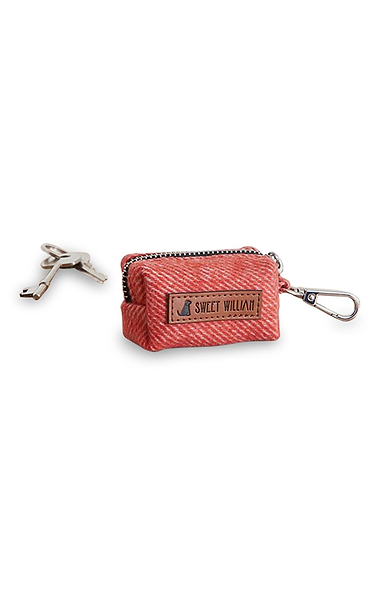 Tweed Dog Poo Bag Holder