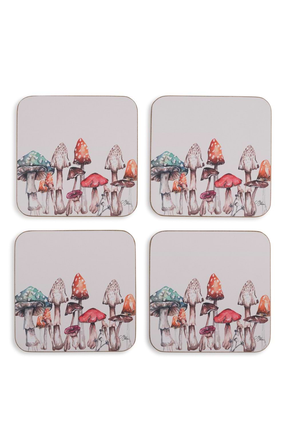 Meg Hawkins Set of 4 Coasters - Thumbnail 2