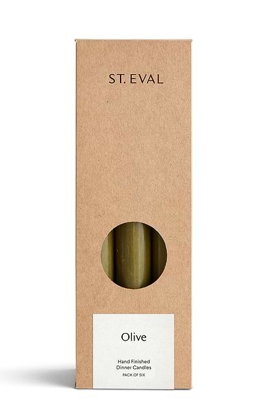 St Eval Candle Company Pack of Six Dinner Candles
