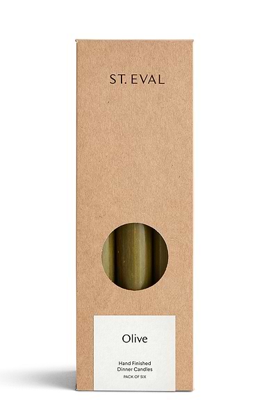St Eval Candle Company Pack of Six Dinner Candles