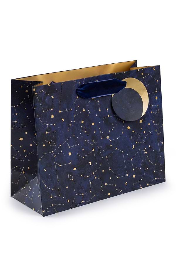 Festive Stars And Snow Tissue Paper