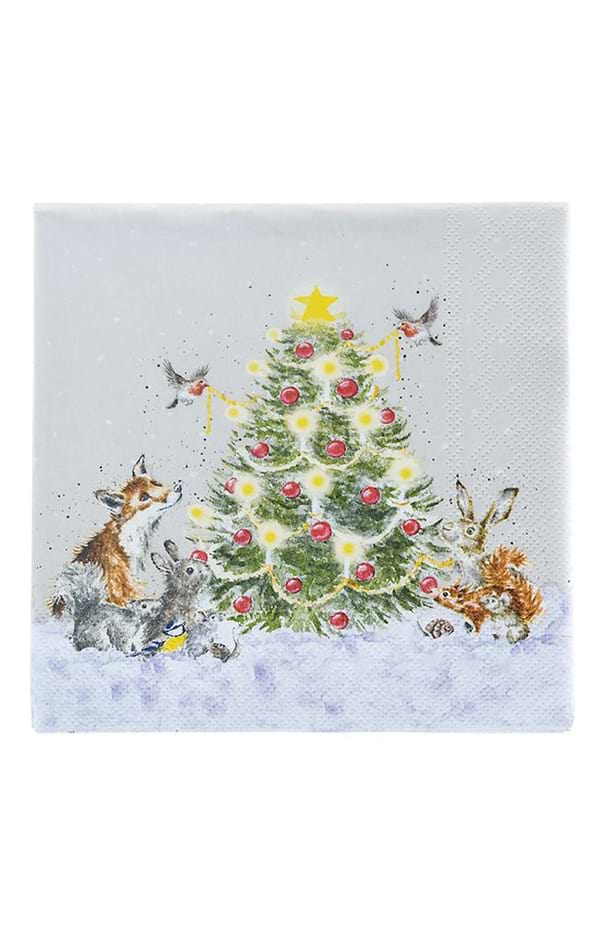 Pack of 20 Festive Themed Napkins