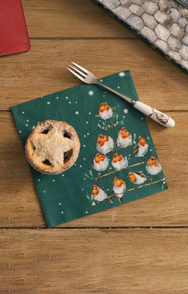 Pack of 20 Festive Themed Napkins