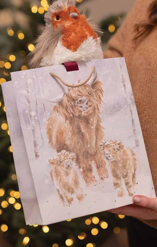 Festive Animal Large Gift Bag
