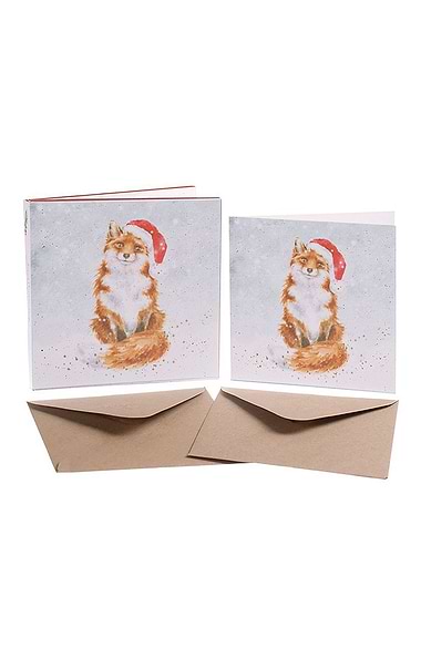 Festive Animal Christmas 8-Card Pack