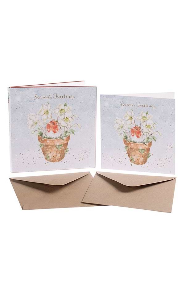 Festive Animal Christmas 8-Card Pack