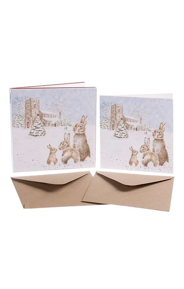 Festive Animal Christmas 8-Card Pack