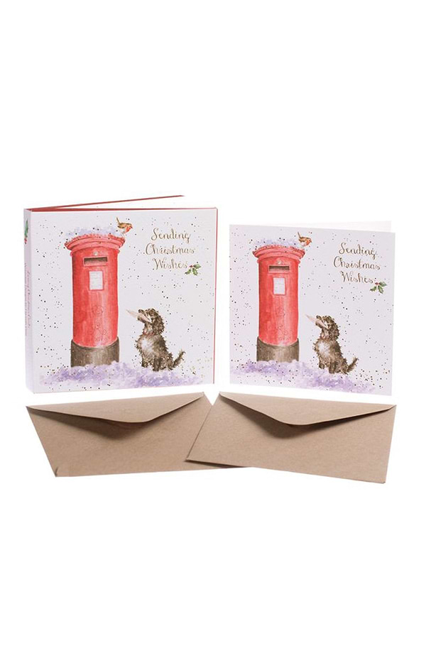 Festive Animal Christmas 8-Card Pack