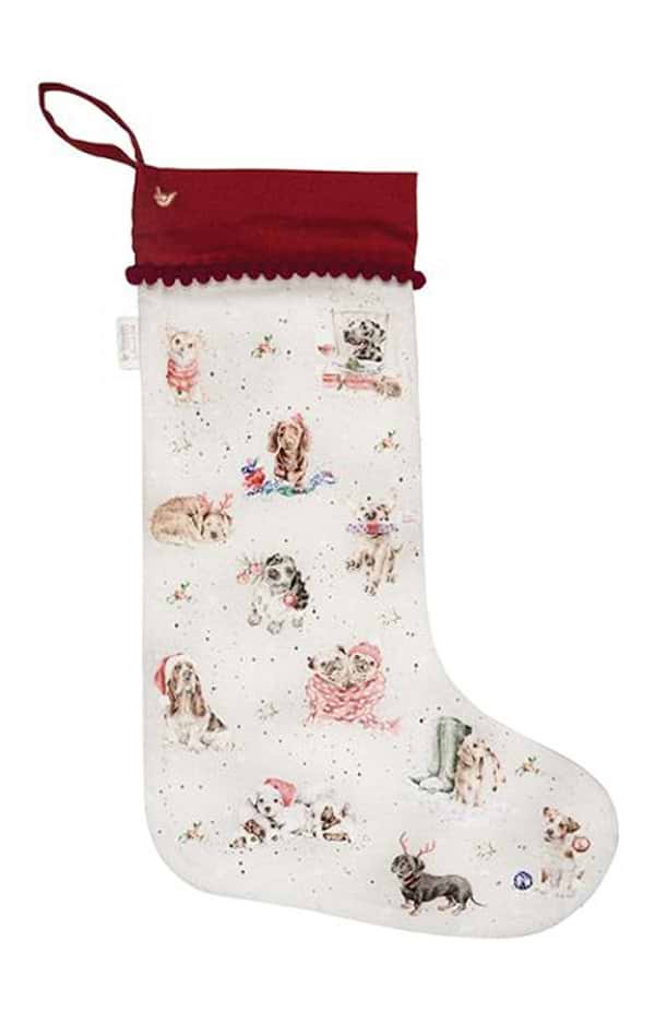 Woodland Animal Christmas Stocking