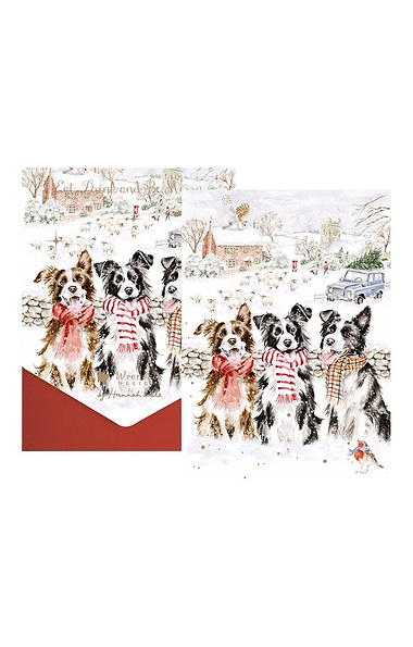 Woodland Animal Christmas 8-Card Pack