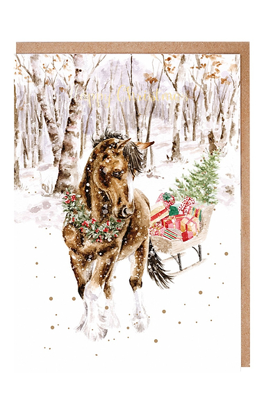 Woodland Animal Christmas 8-Card Pack