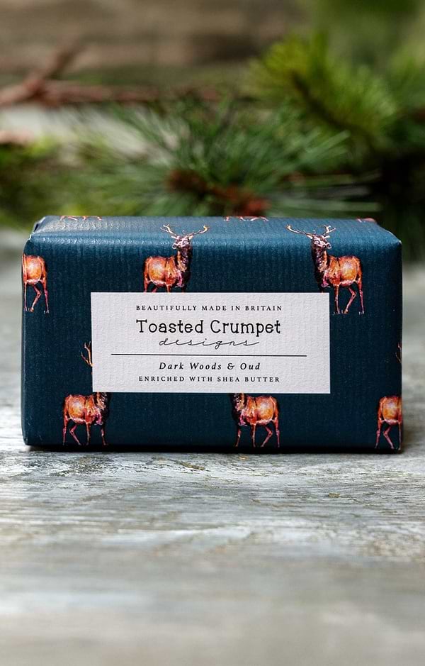Toasted Crumpet Christmas Scented Soap
