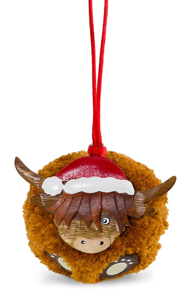 Pom Pom Christmas Ornament