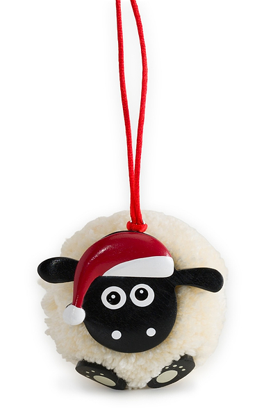 Pom Pom Christmas Ornament