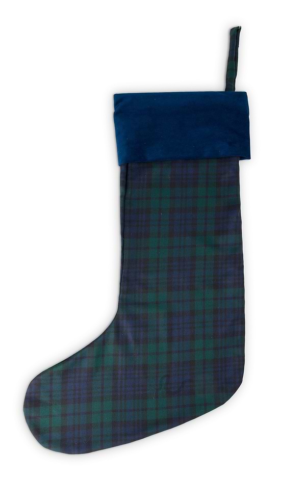 House of Bruar Plaid Christmas Stocking