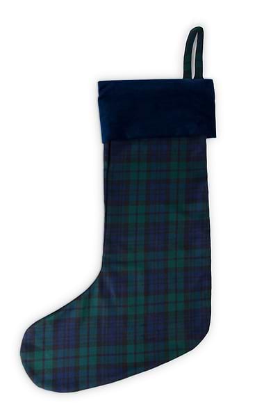 House of Bruar Plaid Christmas Stocking