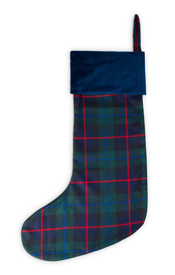 House of Bruar Plaid Christmas Stocking