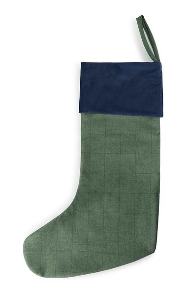 House of Bruar Plaid Christmas Stocking