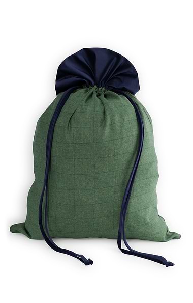 House of Bruar Plaid Christmas Sack