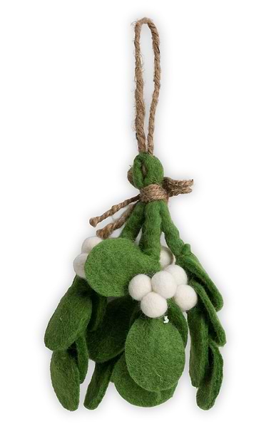 Handmade Mini Misteltoe Sprig