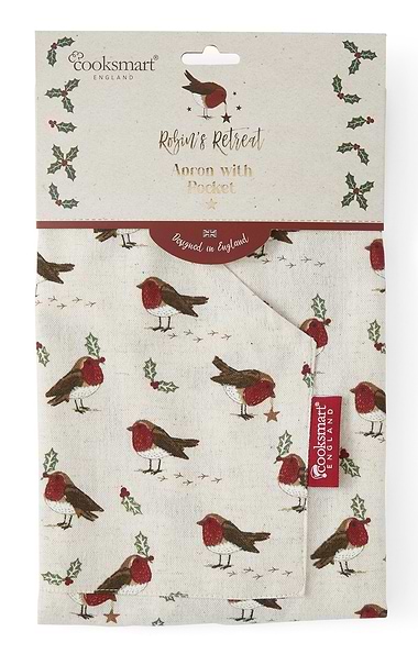 Cooksmart Robins Retreat Cotton Apron