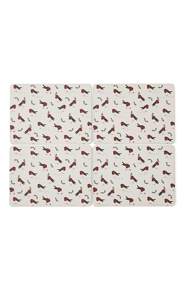 Cooksmart Robins Retreat Set Of Four Placemats