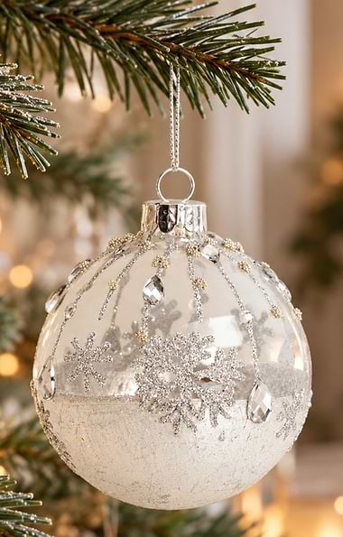 Nordic Snowflake Christmas Accessories