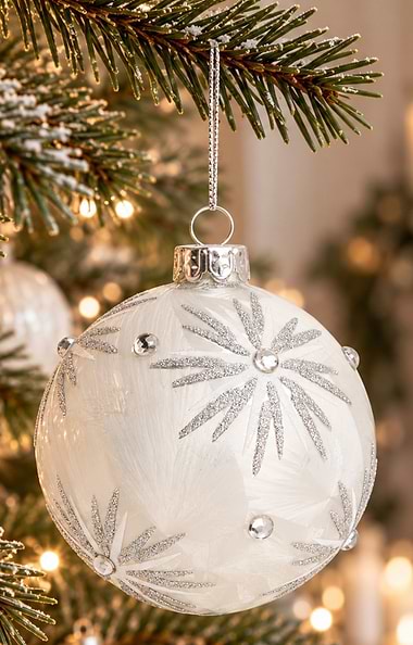 Nordic Snowflake Christmas Accessories