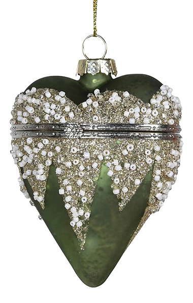 Openable Heart Christmas Bauble