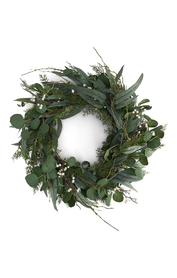 Faux Foliage 60cm Wreath