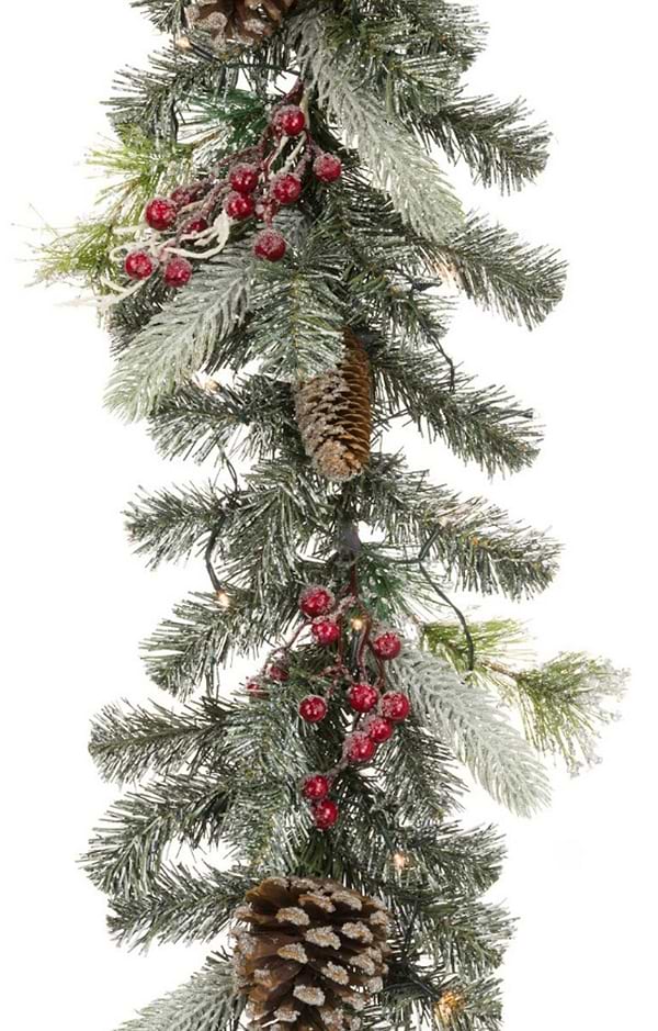 Frosted 182cm Garland