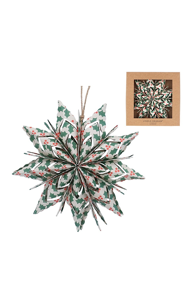 Paper Snowflake Decoration