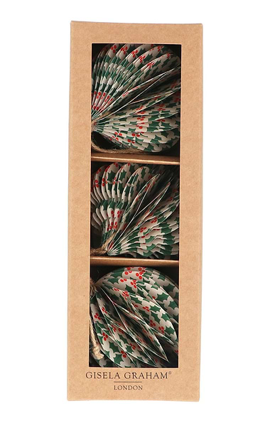 Pack Of 3 Paper Decorations