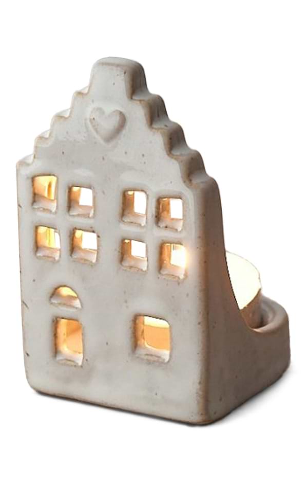 8.5cm Natural Tealight House