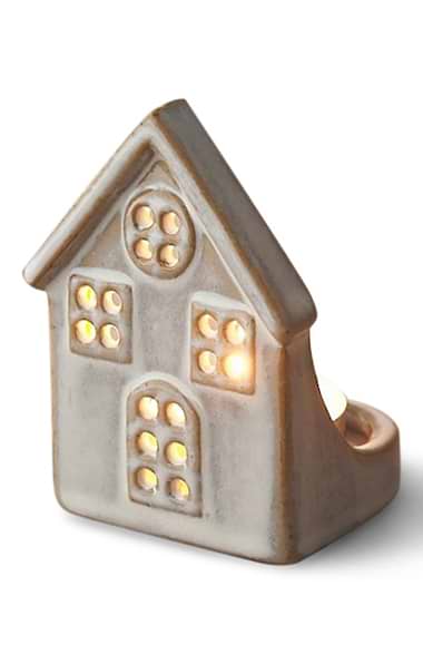 8.5cm Natural Tealight House
